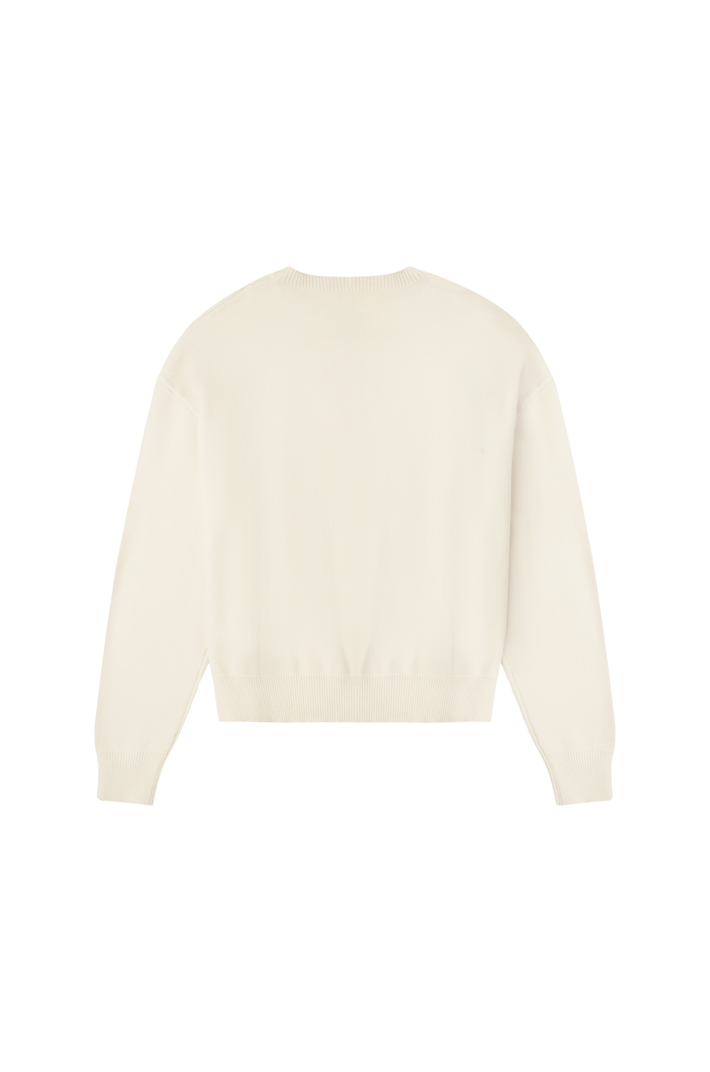 LOGO KNIT - NATURAL