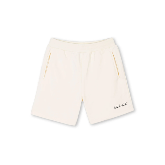 EMBROIDERED SHORT - CREAM