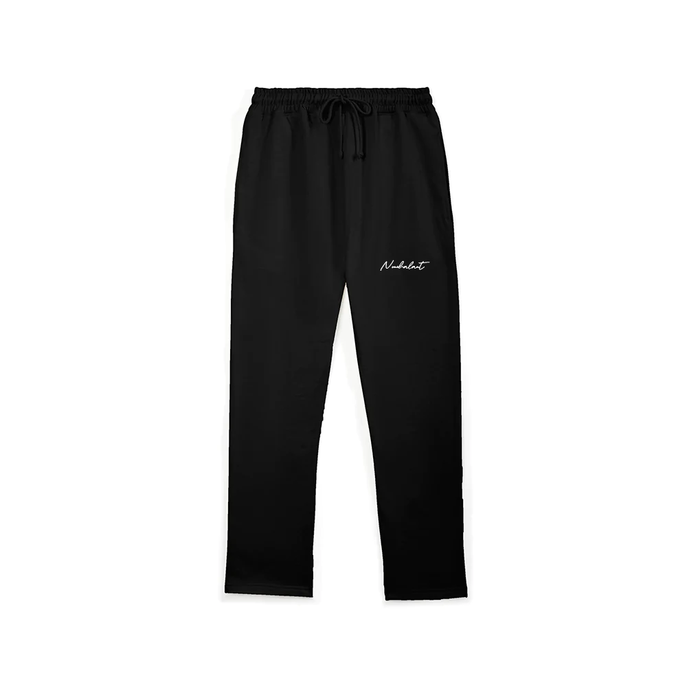 SCRIPT LOGO SWEATPANT - BLACK